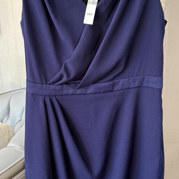 NWT Jacob Navy below the knee dress - Picture 2 of 7